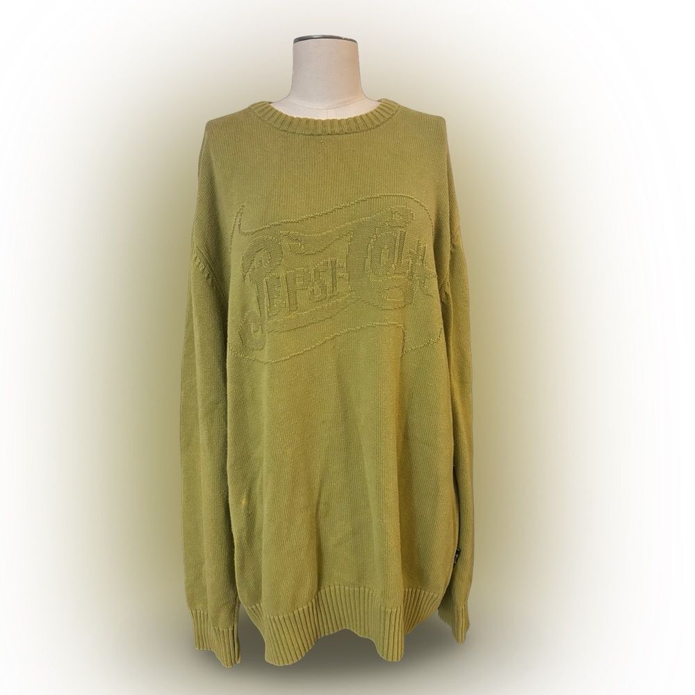 Pepsi Olive Crewneck Men's Sweater